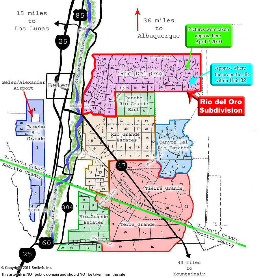 Land for Sale By Los Lunas & Belen NM